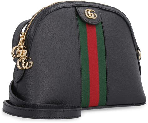 gucci black round bag|gucci ophidia shoulder bag small.